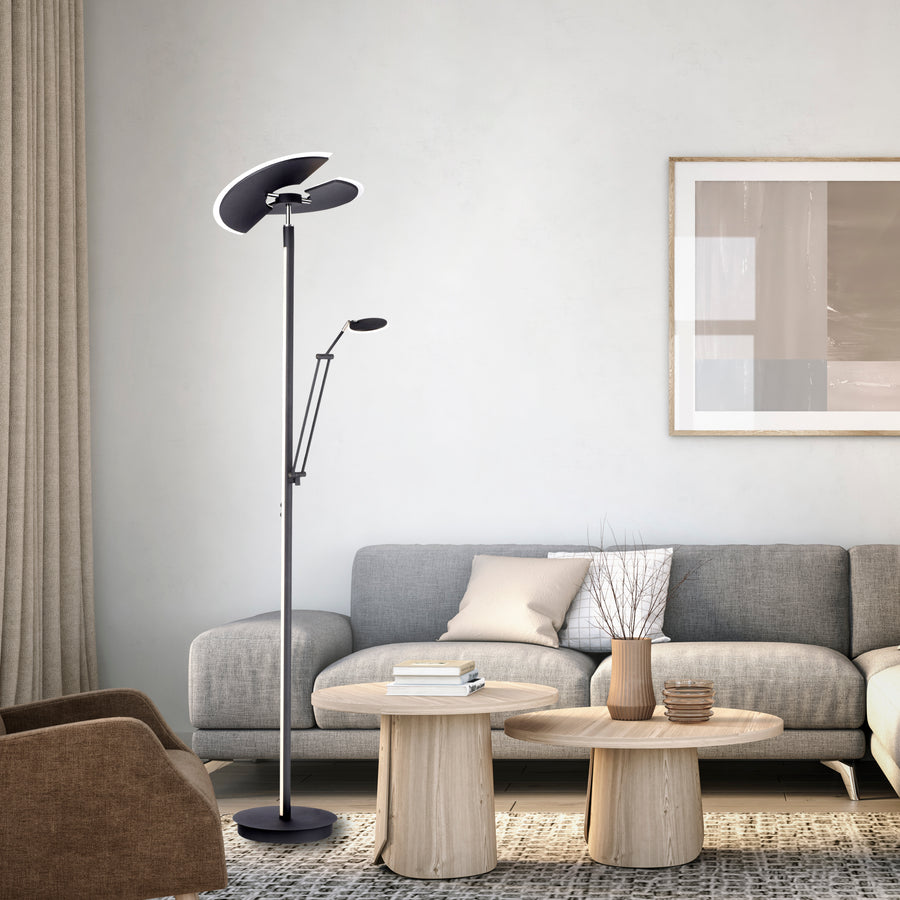 Lampadaire Pure-Mutil anthracite