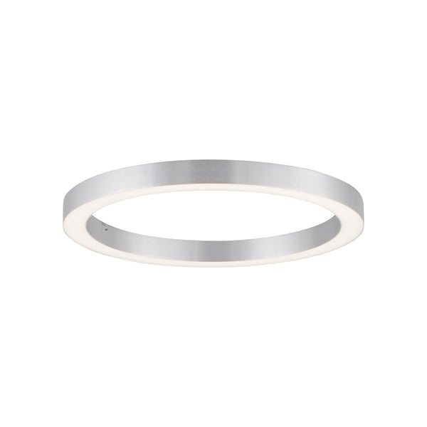Plafonnier Pure-Lines aluminium, L 50 cm