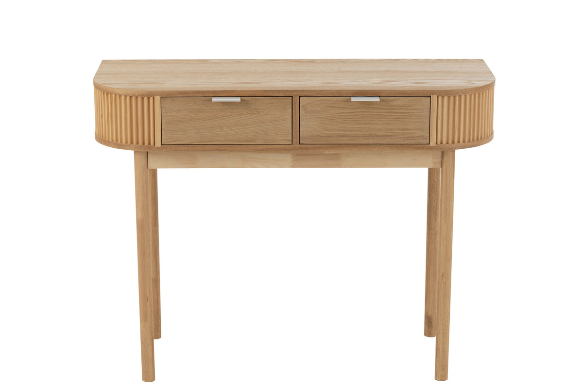 Konsole MDF Kiefernholz Natur