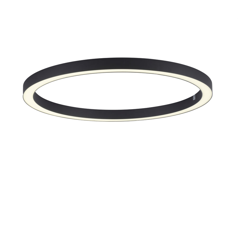 Plafonnier Pure-Lines anthracite, L 70 cm