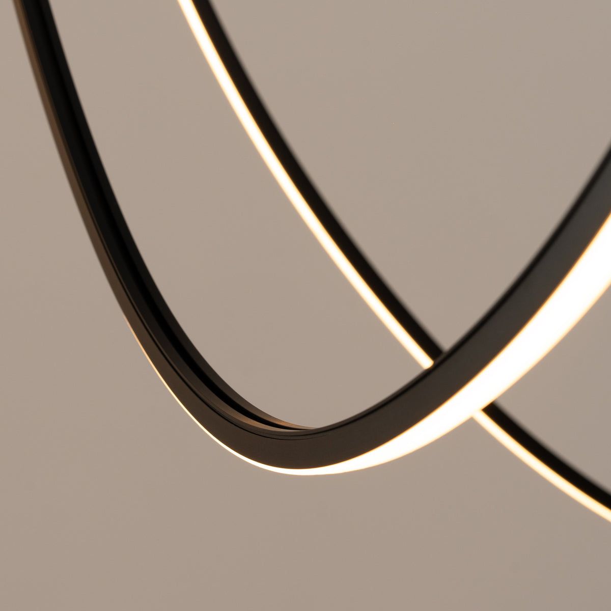 Lustre ALVAR 3 LED noires 3000K