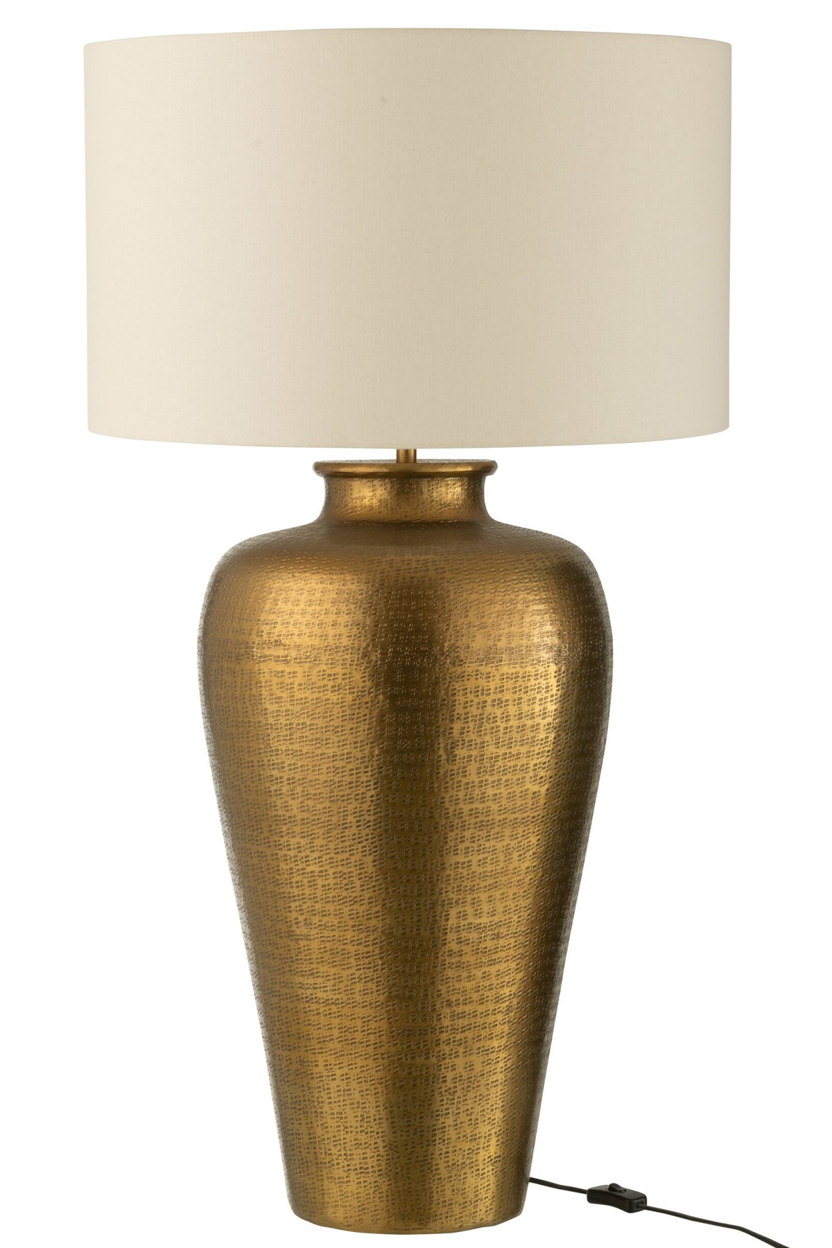 Lampe à poser Maison en aluminium doré