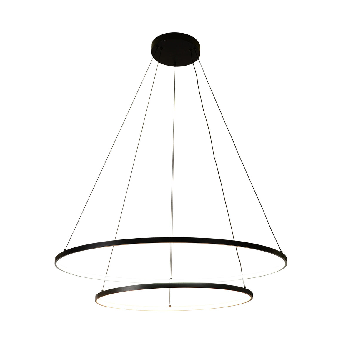Suspension Horik noire, L 90 cm (PEN89424-60+90BK)