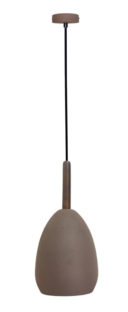 Suspension Flen marron, bois