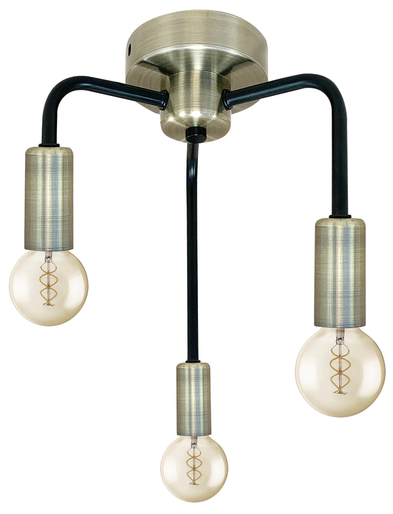 Luminaire plafonnier | Saga Noir