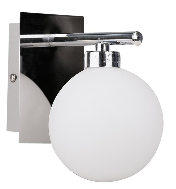 Applique murale Raisa blanche, verre
