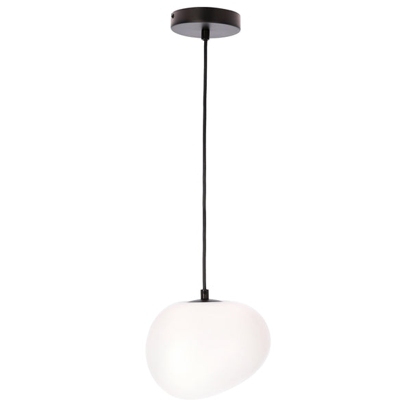 Suspension Stones blanche et noire