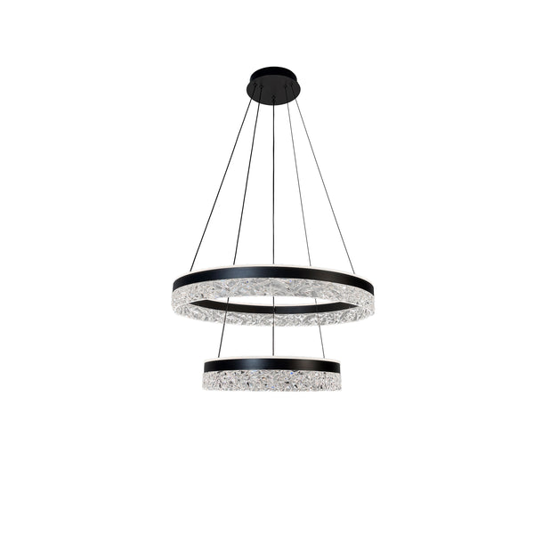 Lustre LED Frozi noir