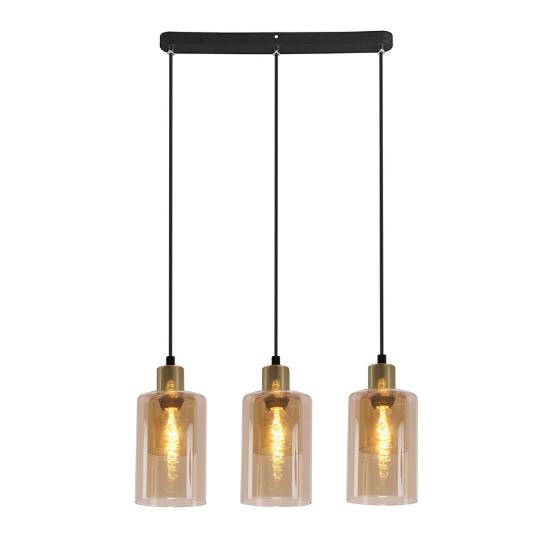Suspension luminaire | Doppio Noire