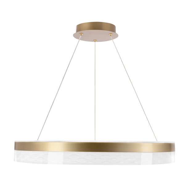 Suspension LED Gloris dorée