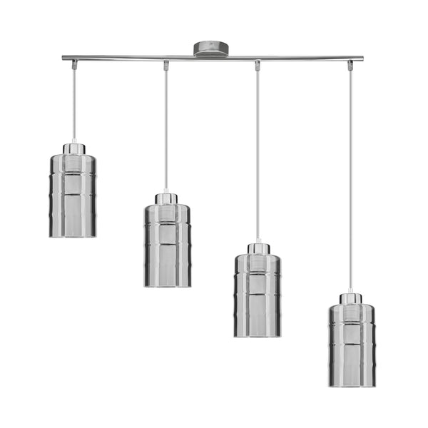 Suspension luminaire | Metz Argentée