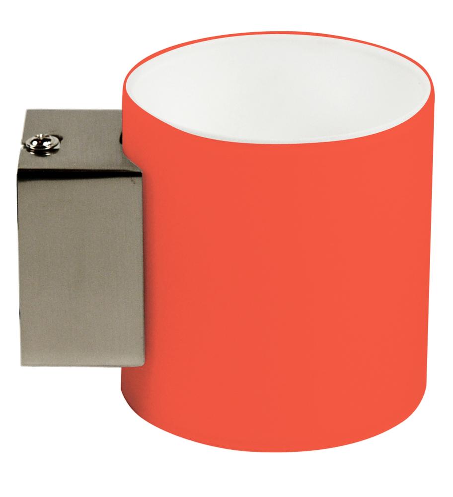 Applique murale Simonet orange, verre