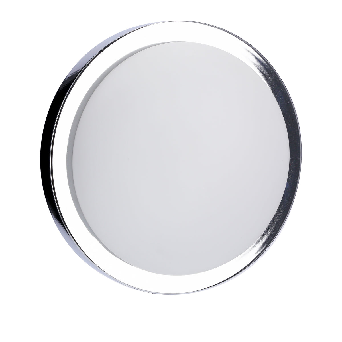Plafonnier Roda 2 lumières chromé, verre (réf. 13-96923)