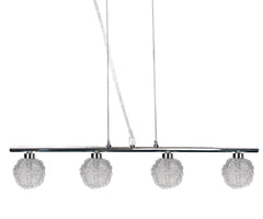 Suspension luminaire | Wind Chromée
