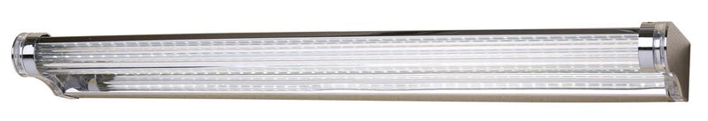 Applique murale LED Moderno chromée, L 58 cm