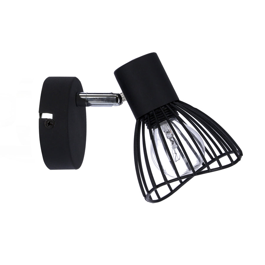 Applique murale Fly noire