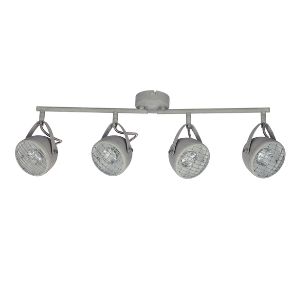 Plafonnier Pent 4 lumières gris