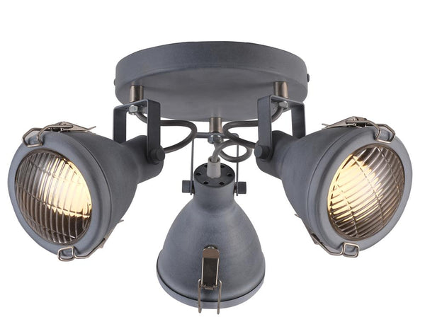 Luminaire plafonnier | Crodo Gris