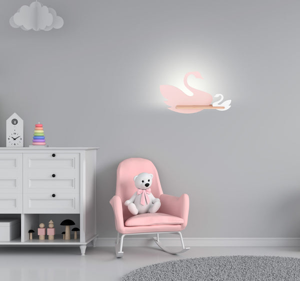 Applique murale | Swan Rose