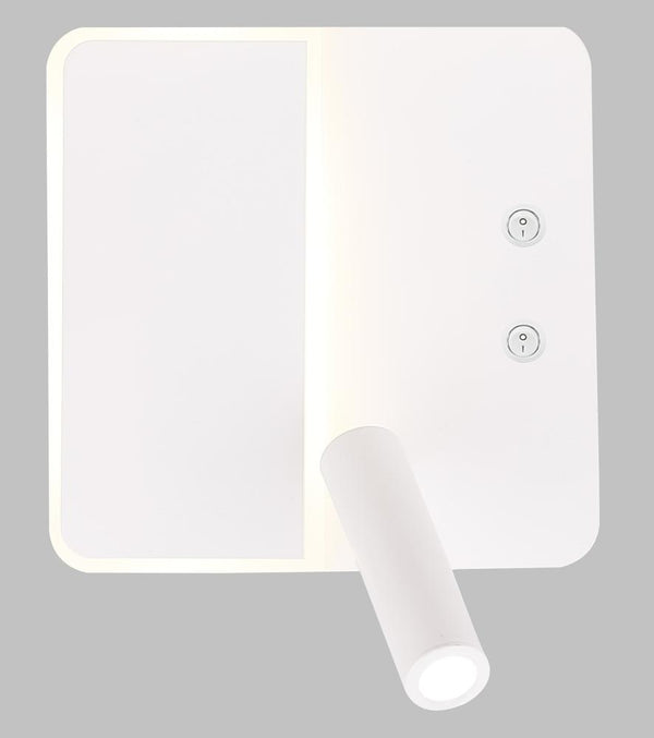 Applique murale LED Alma blanche
