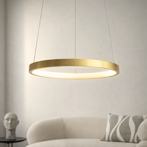 Suspension luminaire | Lune Dorée