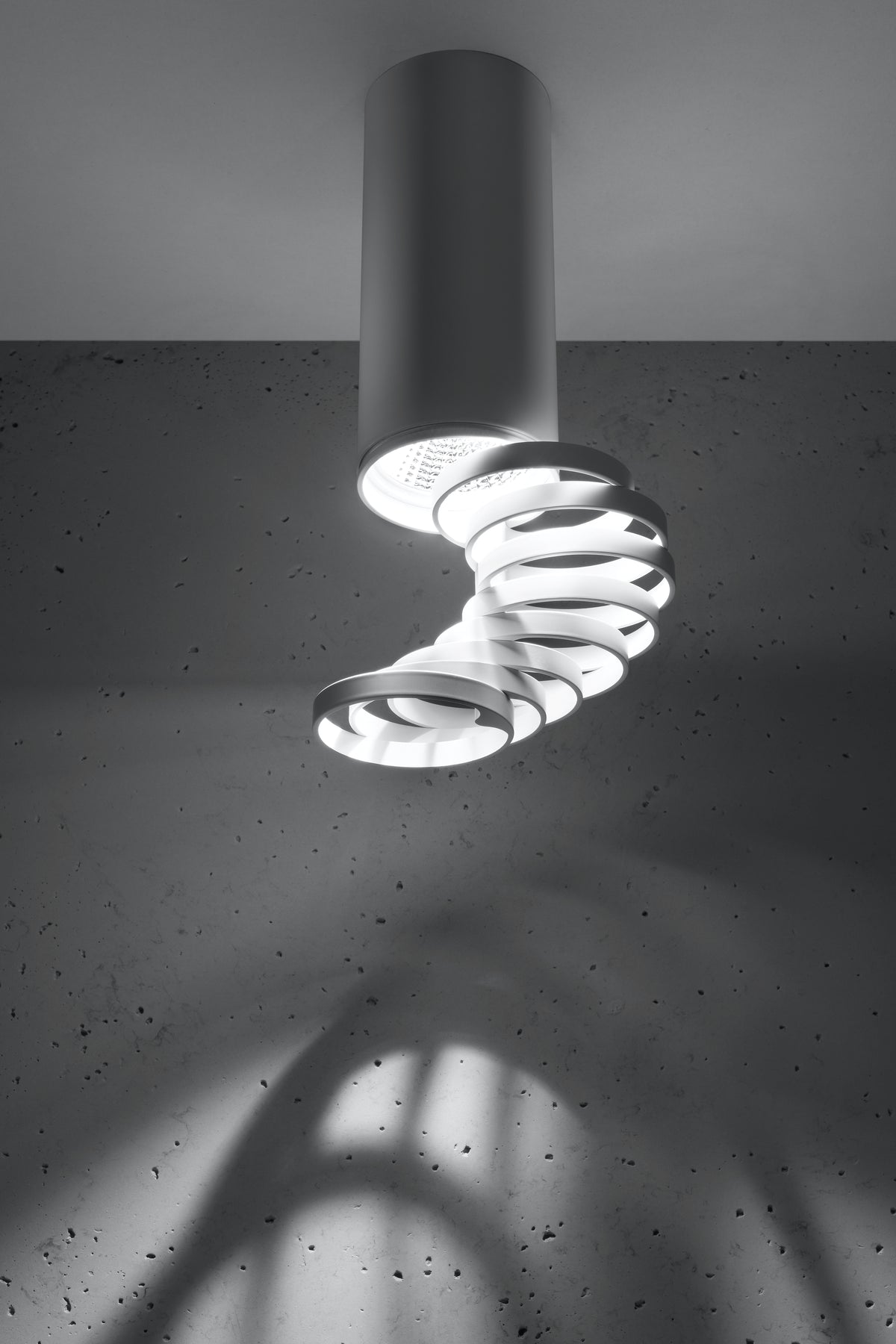 Spot plafond Tube, L 6 cm, H 20 cm