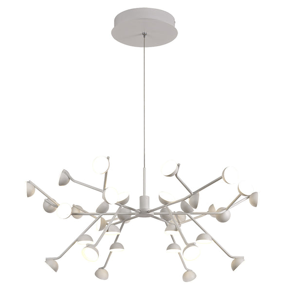 Suspension LED ADN grand modèle blanche
