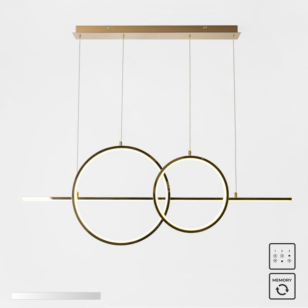 Suspension luminaire | Cholet Dorée