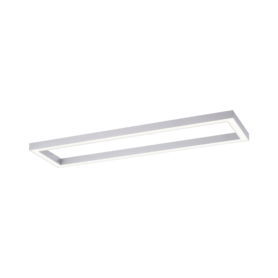 Plafonnier Pure-Lines aluminium, L 30 cm