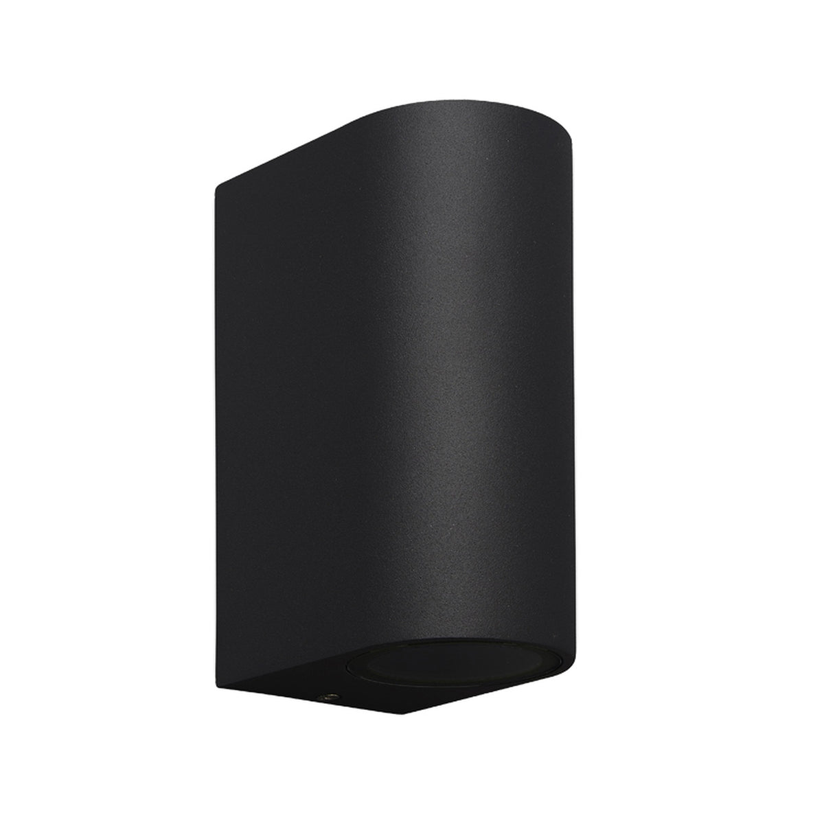 Applique extérieure Kandanchu 2 lumières noire sablée, verre, IP54 (réf. 7037)