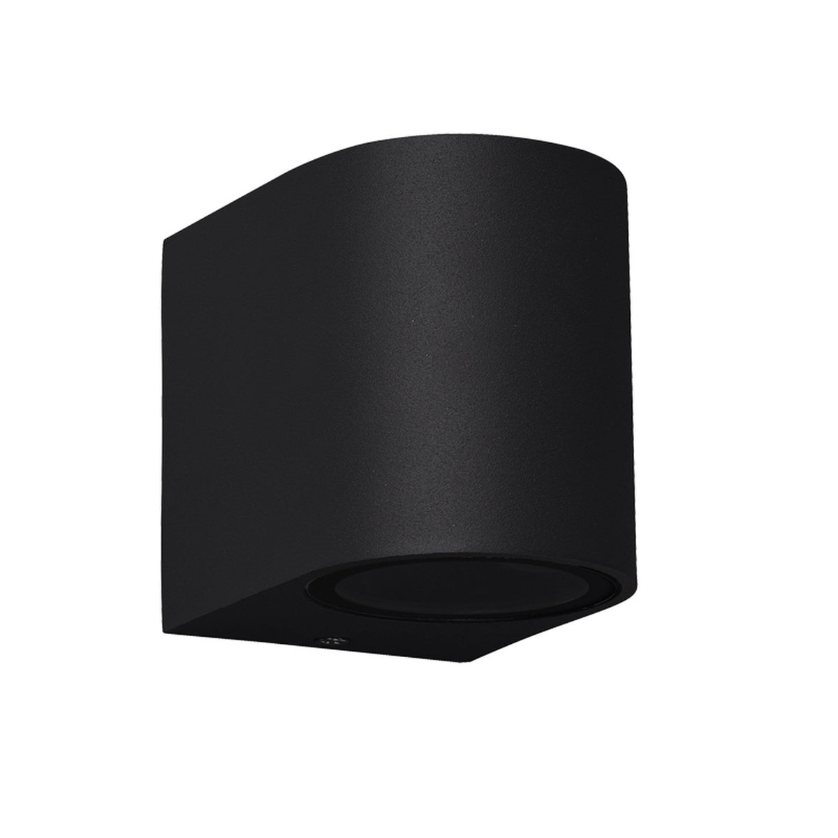 Applique extérieure Kandanchu noire sablée, verre, IP54 (réf. 7039)