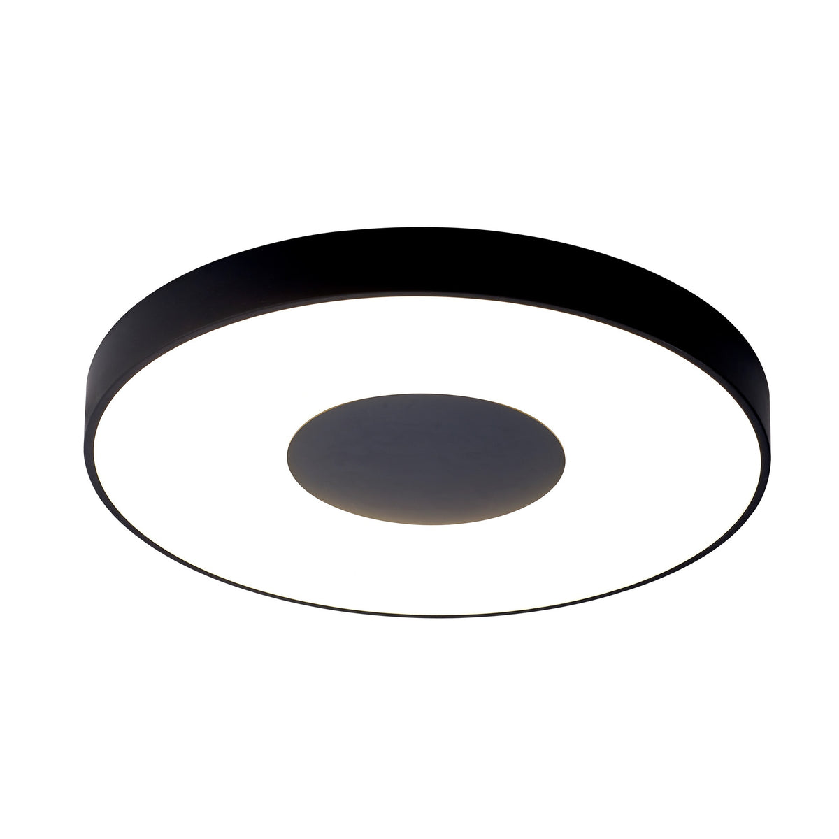 Plafonnier LED Coin avec télécommande, Ø 65 cm