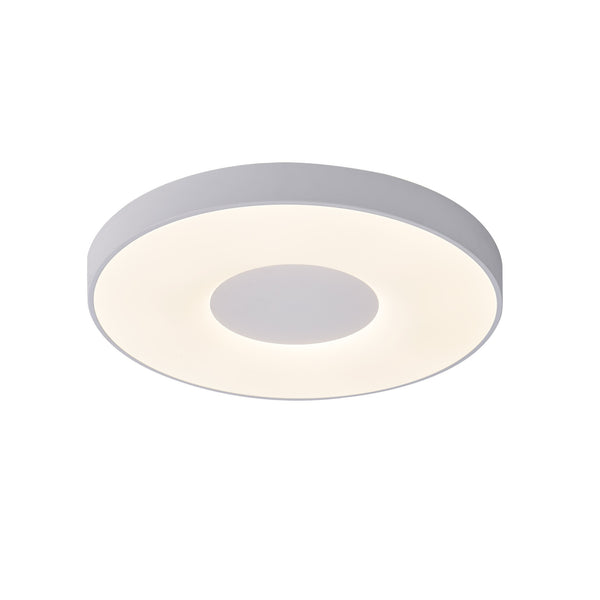 Plafonnier LED Coin avec télécommande, Ø 50 cm