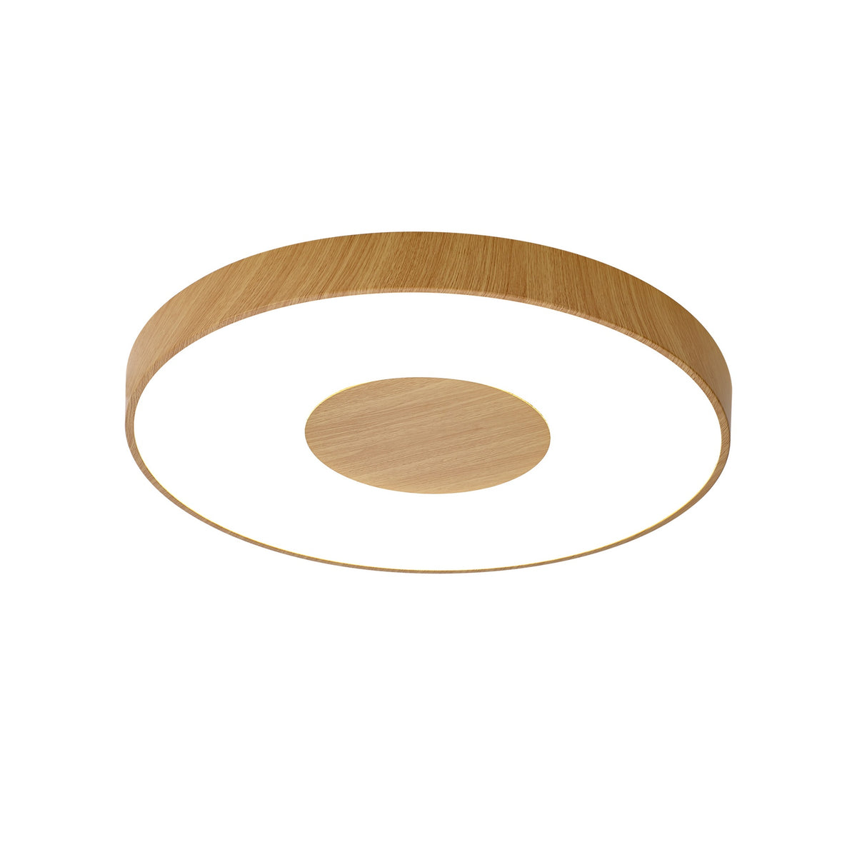 Plafonnier LED Coin avec télécommande, Ø 50 cm
