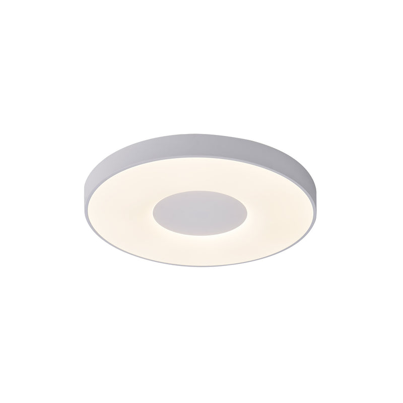 Plafonnier LED Coin avec télécommande, Ø 38 cm