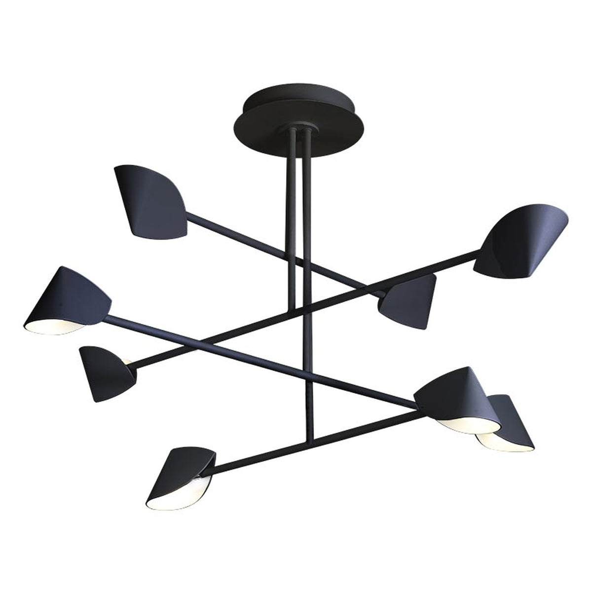 Suspension LED Capuccina noire