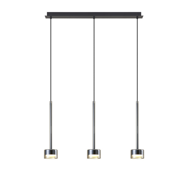 Suspension Tonic 3 lumières, verre