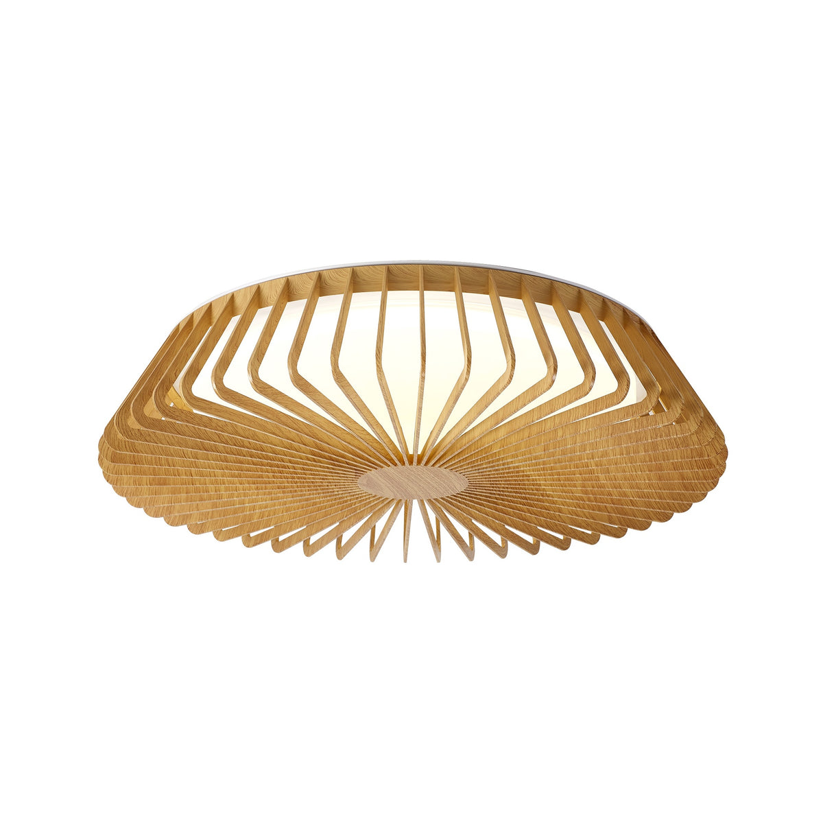 Plafonnier LED Himalaya avec télécommande, Ø 53 cm