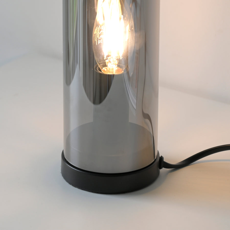 Lampe à poser Bottle fumée