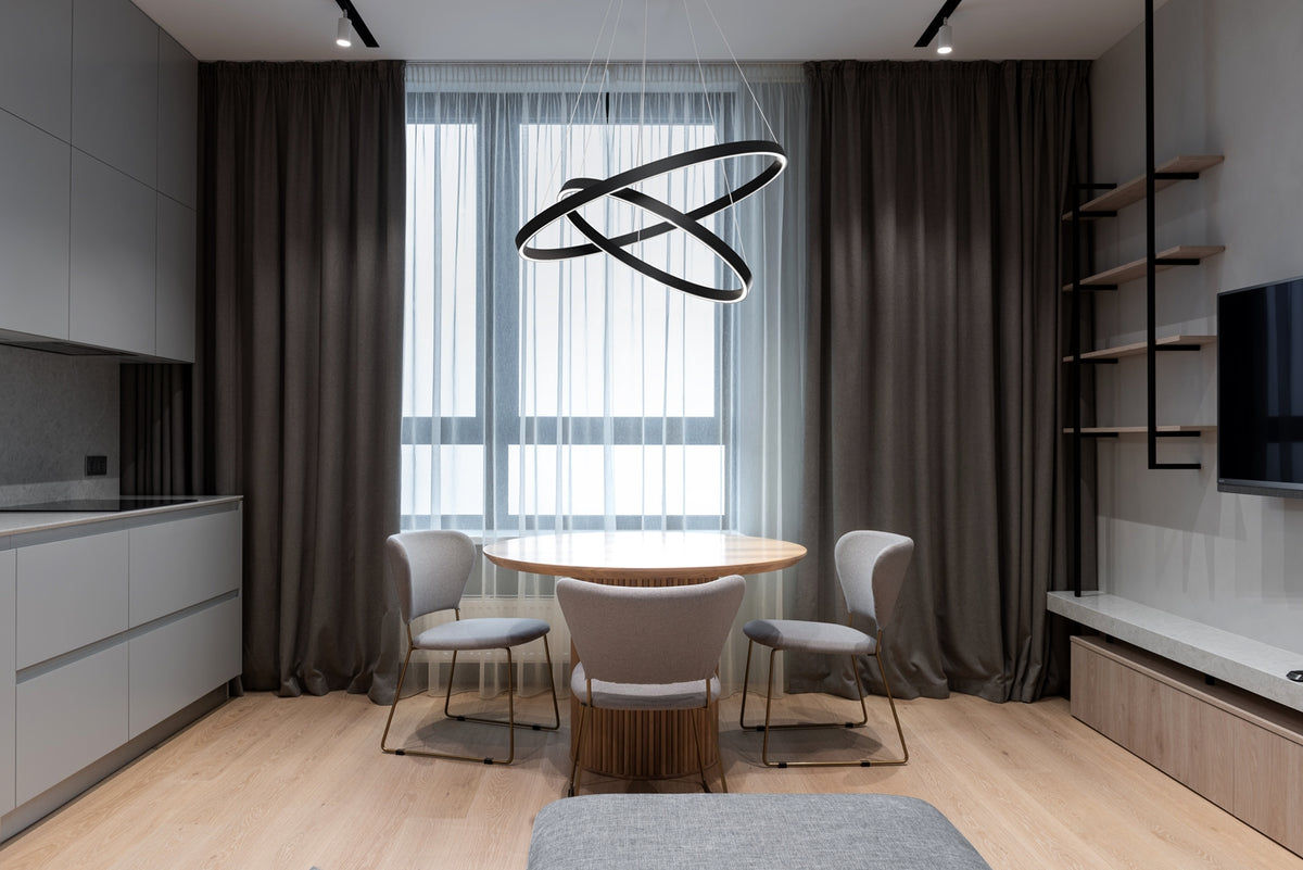 Rim Suspension luminaire noir