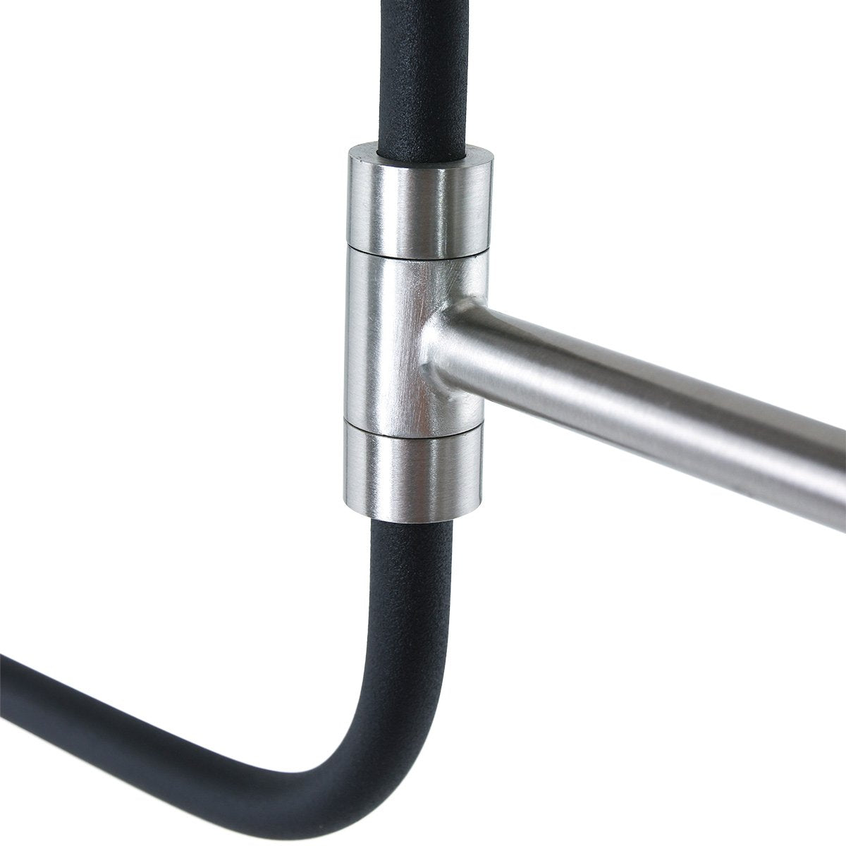 Applique murale acier noir réglable, bras orientable liseuse | Fjorgard