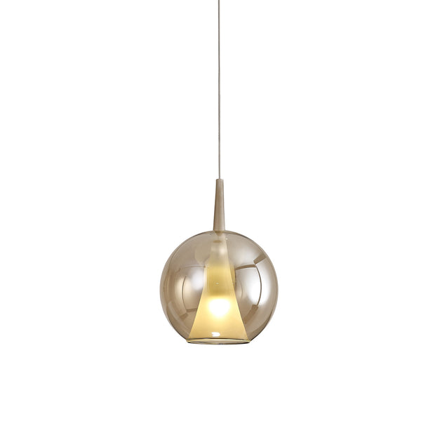 Suspension Elsa, verre, Ø 25 cm