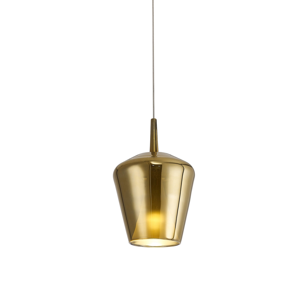 Suspension Elsa, verre, Ø 22,5 cm