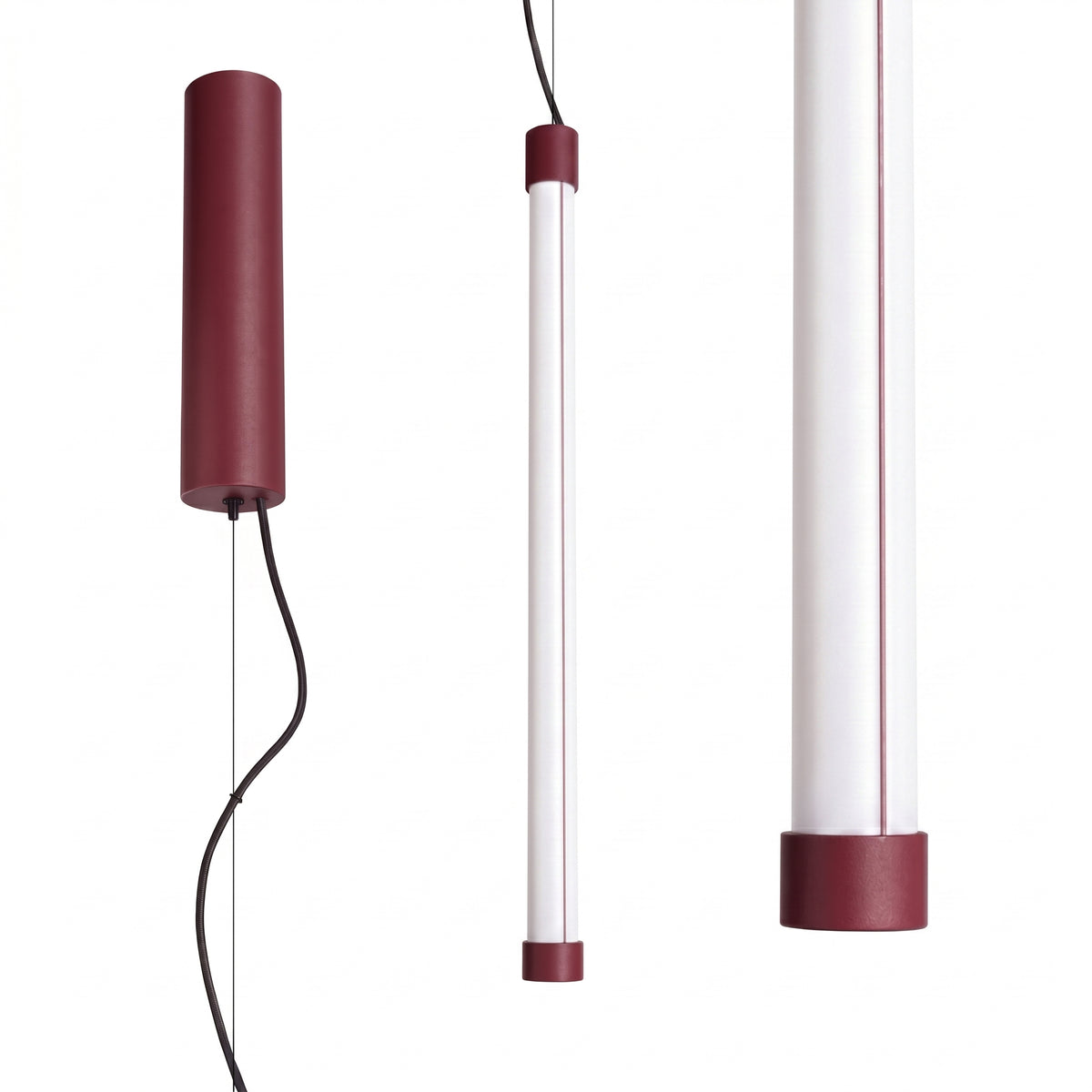 Suspension TRANG 50 LED 3000K Bordeaux