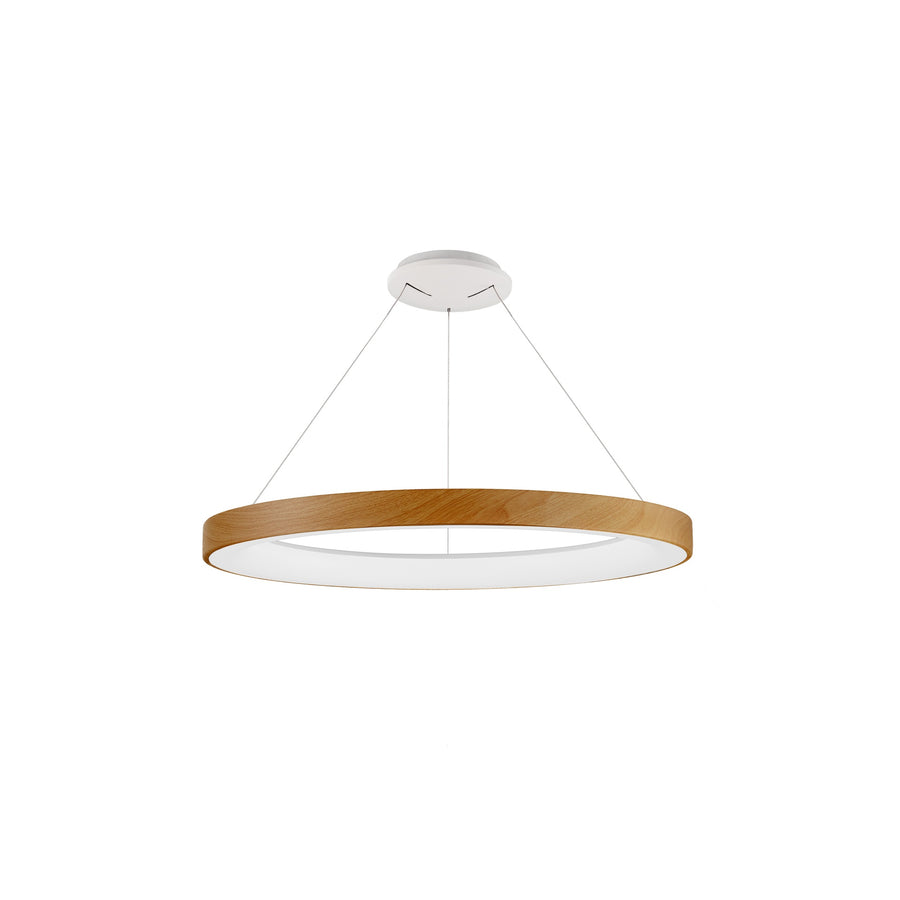 Suspension LED Niseko II avec télécommande, Ø 65 cm