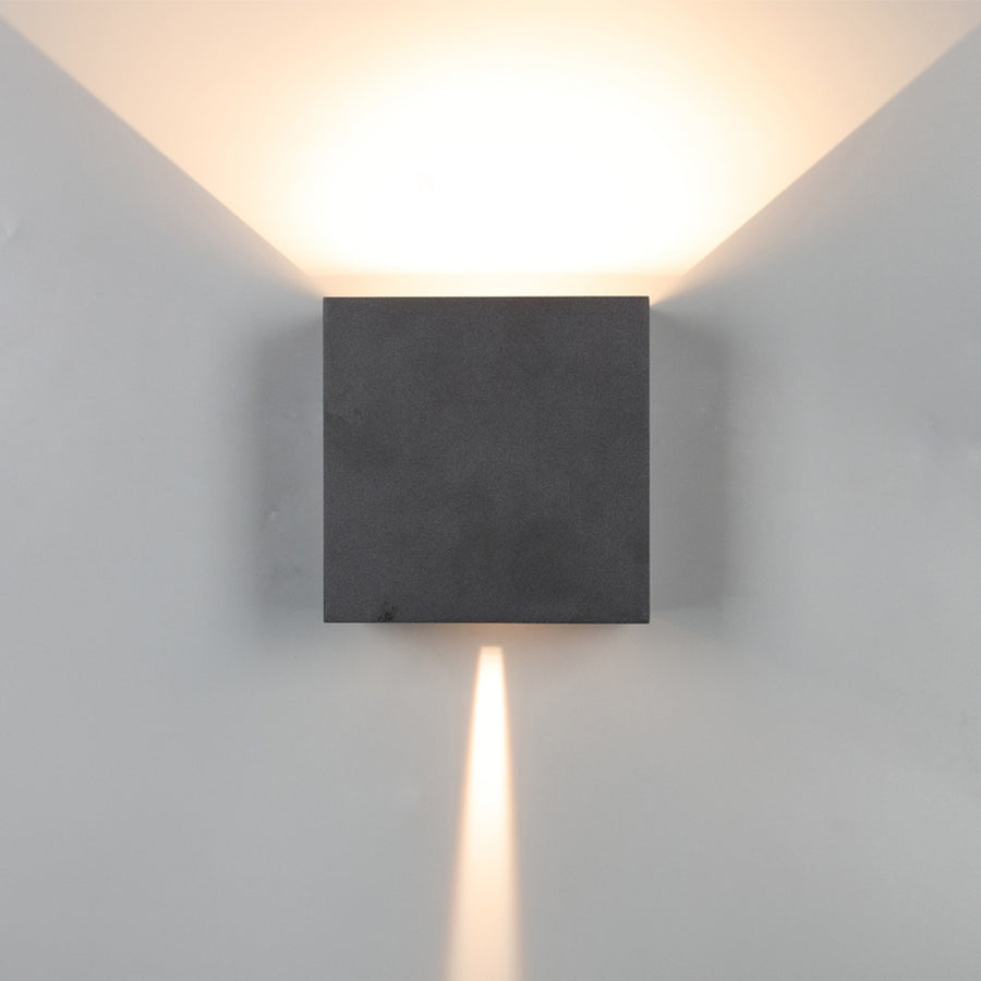 Applique extérieure LED Davos, IP65, à intensité variable