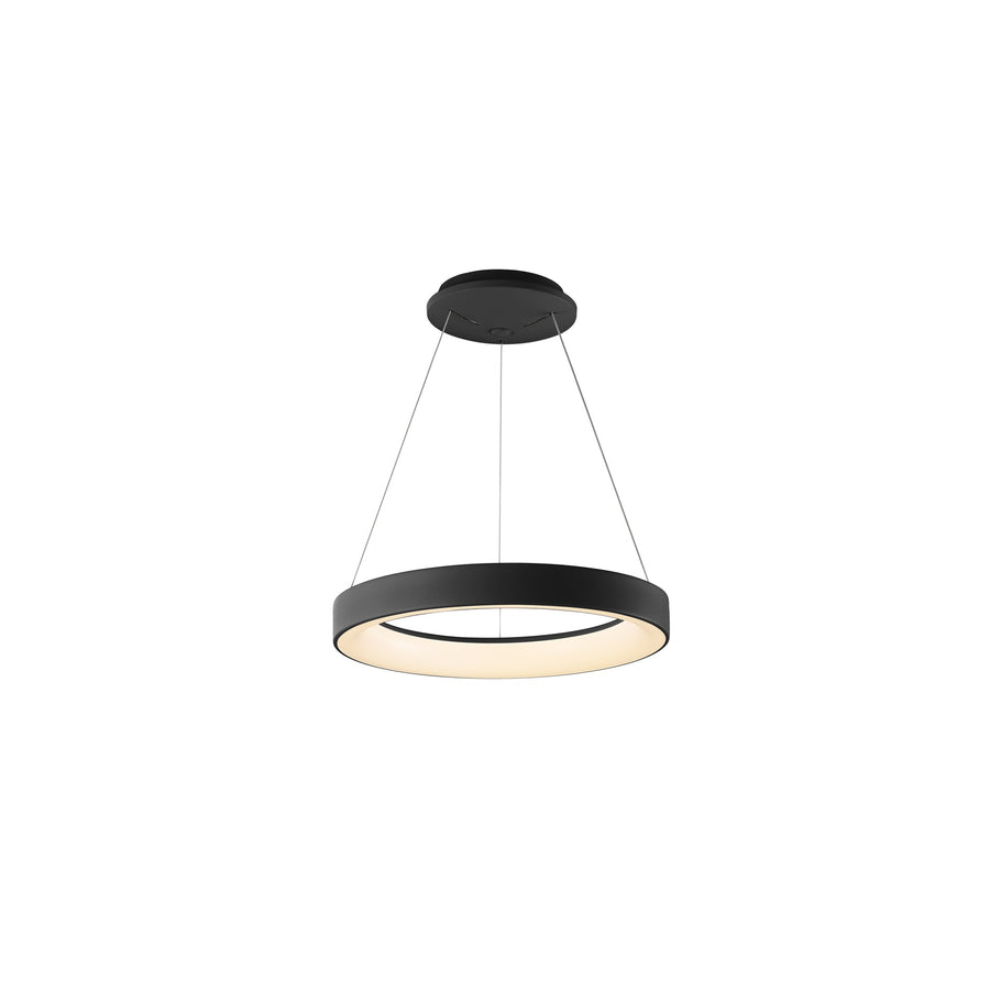 Suspension LED Niseko II avec télécommande, Ø 38 cm