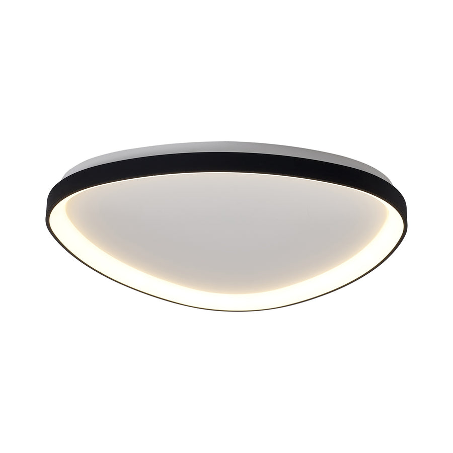 Plafonnier LED Niseko II avec télécommande, L 61,1 cm