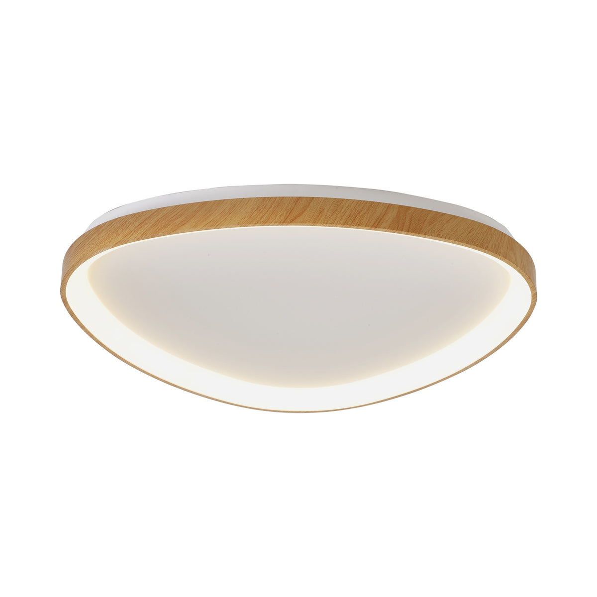 Plafonnier LED Niseko II avec télécommande, L 61,1 cm