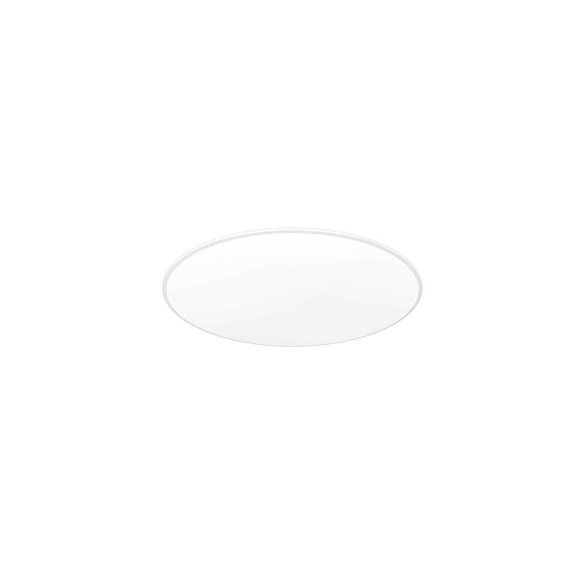 Plafonnier LED Slim CCT blanc, Ø 37 cm